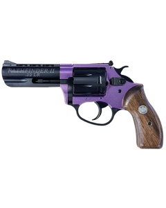 Charter Arms - Pathfinder II Davidson's Exclusive Lavender/Black/Wood 8-Shot 3.5" 22 LR