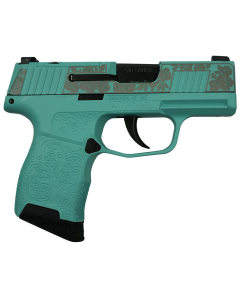 Sig Sauer - P365 "Guns & Roses Robin's Egg Blue" CSSI Exclusive OR 10rd 3.1" 9mm