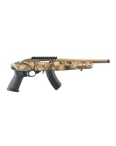 Ruger - 22 Charger TALO Exclusive Go Wild Camo Burnt Bronze 15rd 10" 22 LR 
