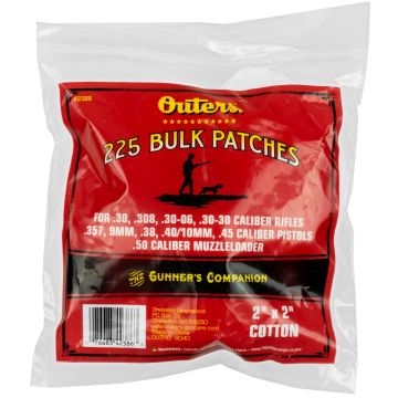 Outers - Bulk Patches 30-50 Cal 225ct