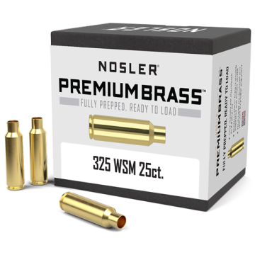 Nosler - 325 WSM Brass 25ct