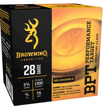 Browning - BPT Performance Target  28ga 2.75" 3/4oz 7.5 Shot 25rds