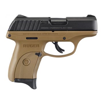 Ruger - EC9S FDE/Black 7rd 3.12" 9mm