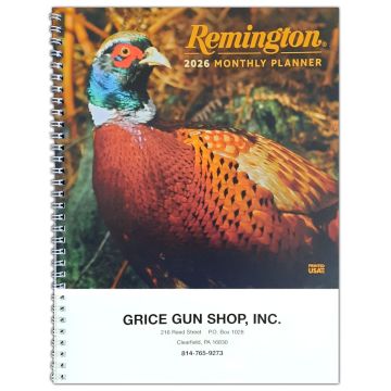 Grice Gun Shop - Remington Wildlife Photos 2026 Planner