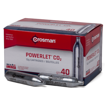 Crosman - Powerlet CO2 40 count 12 gram