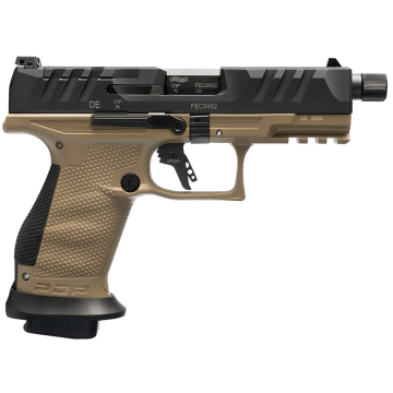Walther - PDP Pro SD Compact Optic Ready Black/Tan 18rd 4.6" 9mm 