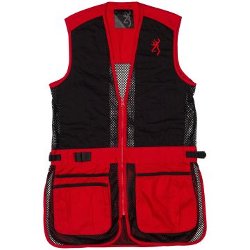 Browning - Jr. Trapper Creek Vest Red/Black 