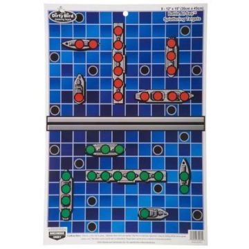 Birchwood Casey - Dirty Bird 12"x18" Battle at Sea Target 8 Pack