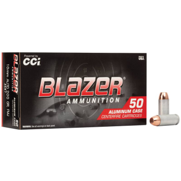 CCI - Blazer 10mm Auto 200gr FMJ Aluminum Case Ammo