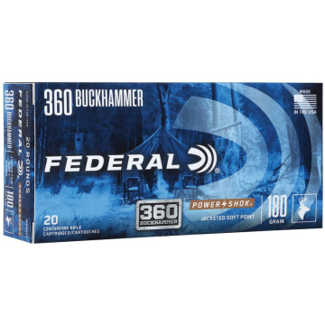 Federal - 360 Buckhammer 180gr Power-Shok 20rd Ammo