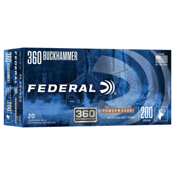 Federal - 360 Buckhammer 200gr Power-Shok 20rd Ammo