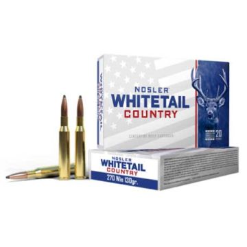 Nosler - Whitetail Country 270 Win 130gr SBSP Ammo 20rd