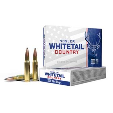 Nosler - Whitetail Country 308 Win 165gr SBSP Ammo 20rd