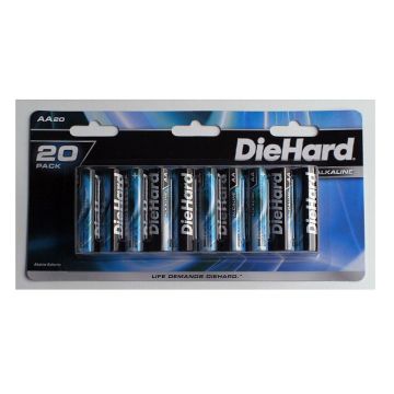 Die Hard - AA Batteries 20 Pack