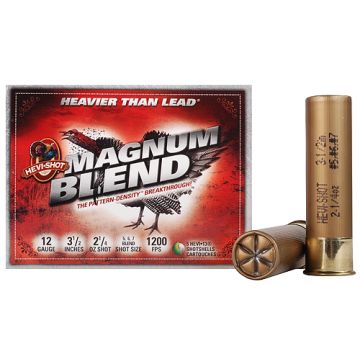 HEVI-SHOT - Magnum Blend Turkey 12ga 3.5" 2.25oz. #5,6,7 5/bx
