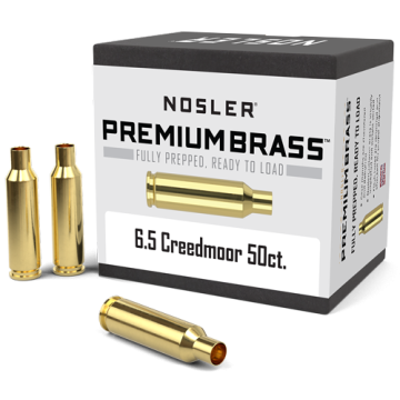 Nosler - 6.5 Creedmoor Brass 50ct