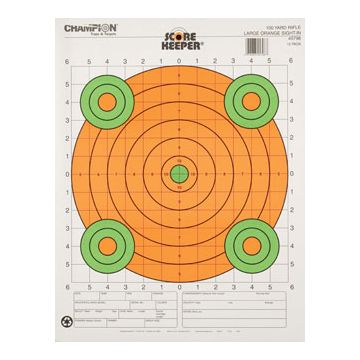Outers - Scorekeeper 100yd Sight In Orange