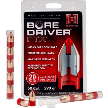 Hornady - Bore Driver FTX 50 Cal 290gr 20ct