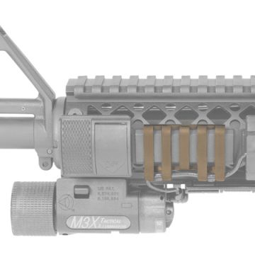 Blackhawk - Low Profile Rail Cover with Wire LM5SL Dark Earth