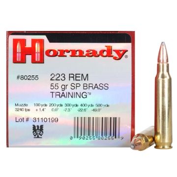 Hornady - Training Soft Point 223 Rem 55gr Ammo 50rd