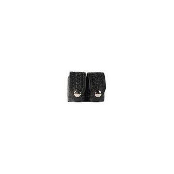 HKS - Medium Basket Weave Black Magazine Holder
