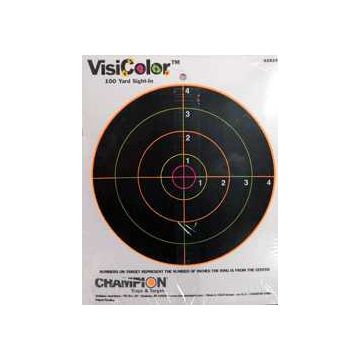 Outers - Visicolor 8" Bullseye 10 Pack