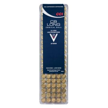 CCI - CB 22 LR Round Nose 100rds