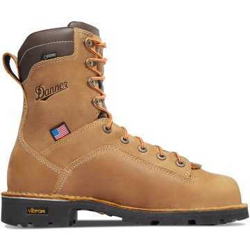 Danner - Quarry USA 8" Distressed Brown Alloy Toe Boot