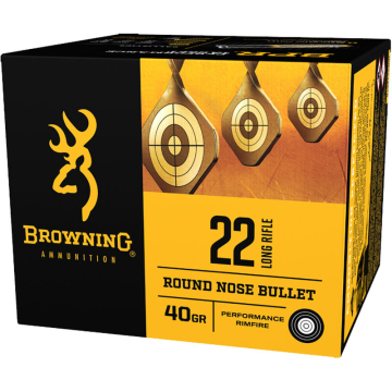 Browning - BPR 22 LR 40gr Round Nose 400rds