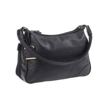 Bulldog - Hobo Purse Black with Black Trim