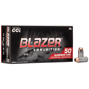 CCI - Blazer 40S&W 180gr FMJ