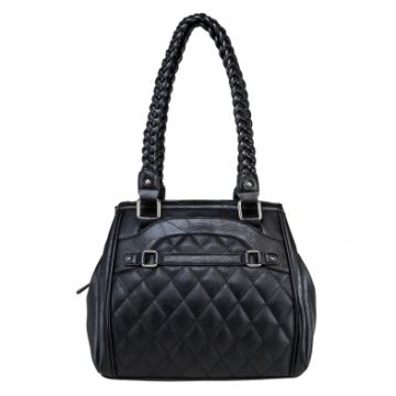 VISM - Braided Tote Black