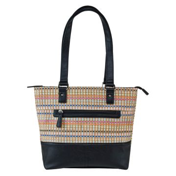 VISM - Woven Tote Black