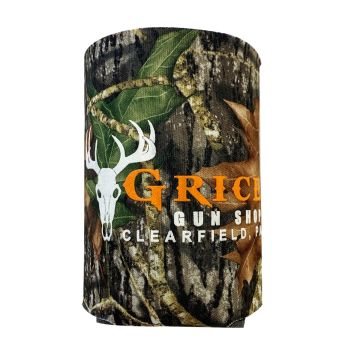Grice Gun Shop - Collapsible Foam Can Koozie Camo