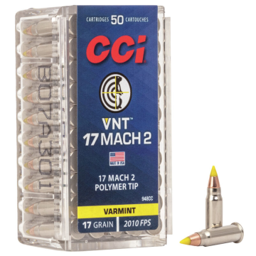 CCI - 17 Mach 2 17gr VNT 50rd