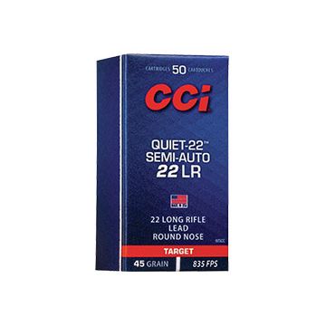 CCI - 22LR "Quiet" Semi-Auto 45gr