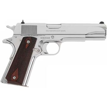 Colt - Classic Government 1911 Bright Stainless 8rd 5" 45 ACP