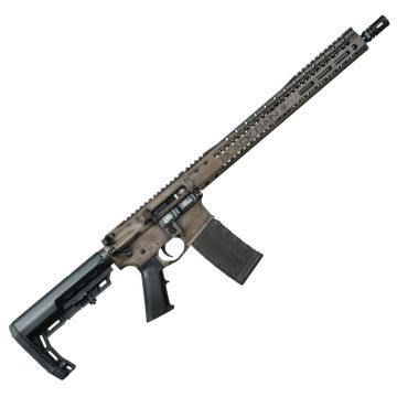 Black Rain Ordnance - Spec 15 Coyote Tan Battleworn 30rd 16" 5.56x45mm