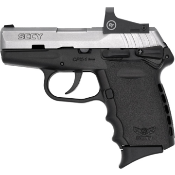 SCCY - CPX1 with Red Dot Black/Stainless 10rd 3" 9mm 