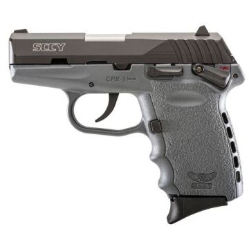 SCCY - CPX1 Gray/Black 10rd 3" 9mm 