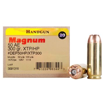 Magnum  Research - Ammo 50AE 300gr HP/XTP 