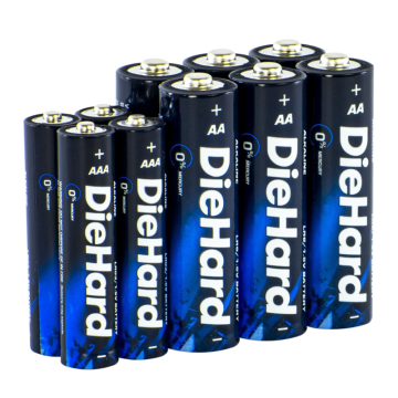 Die Hard - Batteries 4-AAA & 6-AA Multi-Pack