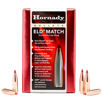 Hornady - ELD Match 22Cal 75gr (.224) 100ct