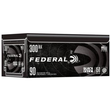 Federal - Black Pack 300 Blackout 150gr FMJ Ammo 90rd
