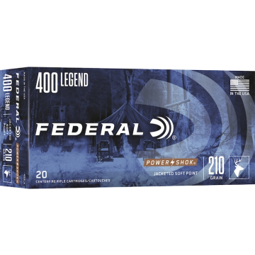 Federal - Power Shok 400 Legend 210gr SP 20rd