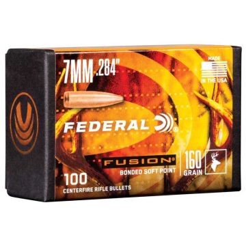 Federal - 284 Cal 160gr Fusion Component Bullet 100ct