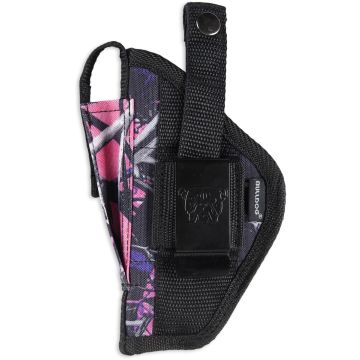 Bulldog -  Extreme Muddy Girl Pistol Holster (Mini Semi Autos) Ambi Belt Loop and Clip