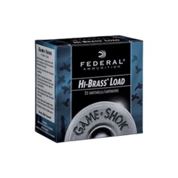 Federal - Game Shok Upland Hi-Brass 20ga 2.75" 6 Shot (1oz)