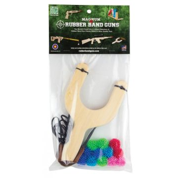 Magnum Enterprises - Mini Sling Shot with 12 Hedge Balls