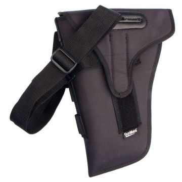 Gunmate - Bandolier Holster Black Medium w/Flap